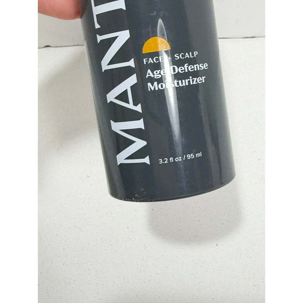 MANTL Age Defense Moisturizer Face and Scalp 3.2 fl oz 95ml Anti-Aging Hydrating